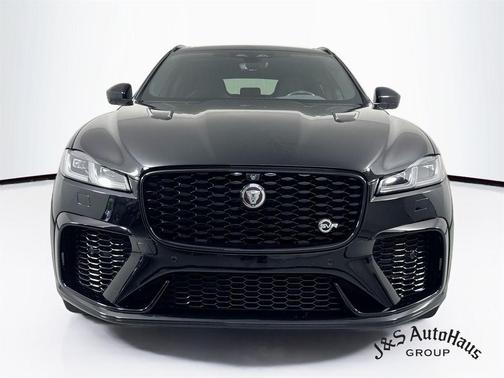 Santorini Black 2022 Jaguar F-PACE SVR