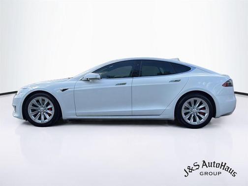 White 2017 Tesla Model S 75D