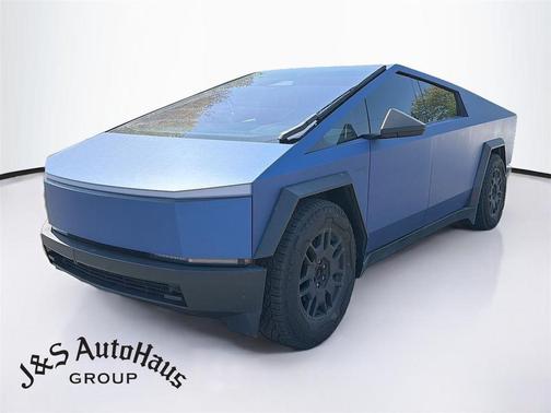 Silver 2024 Tesla Cybertruck Cyberbeast