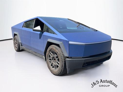 Silver 2024 Tesla Cybertruck Cyberbeast