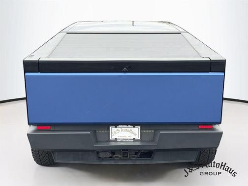 Silver 2024 Tesla Cybertruck Cyberbeast
