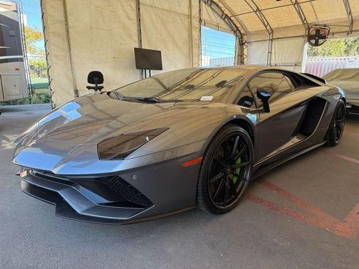 Gray 2018 Lamborghini Aventador S Base