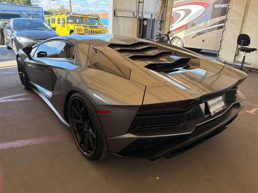 Gray 2018 Lamborghini Aventador S Base