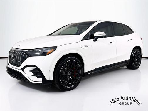 White 2024 Mercedes-Benz AMG EQE Base