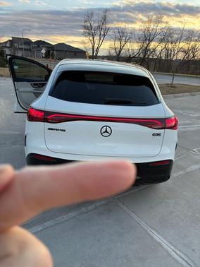 White 2024 Mercedes-Benz AMG EQE Base