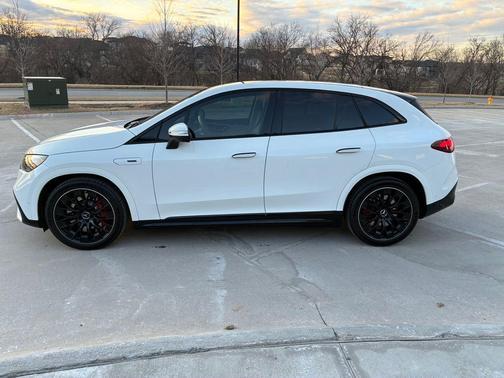 White 2024 Mercedes-Benz AMG EQE Base