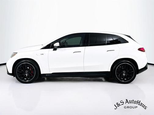 White 2024 Mercedes-Benz AMG EQE Base