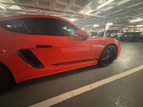 Orange 2022 Porsche 718 Cayman Base