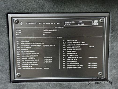 2022 Ferrari 812 GTS Base