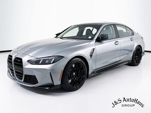 Skyscraper Gray Metallic 2025 BMW M3 Competition xDrive