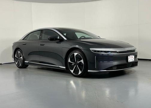 Black 2023 Lucid Air Touring