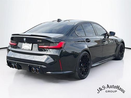 Black Sapphire Metallic 2021 BMW M3 Base