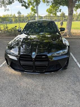 Black Sapphire Metallic 2021 BMW M3 Base