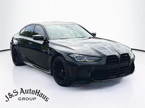 Black Sapphire Metallic 2021 BMW M3 Base