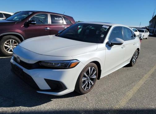 White 2024 Honda Civic EX