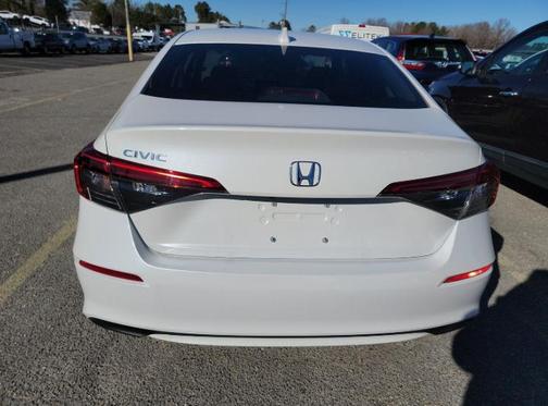 White 2024 Honda Civic EX
