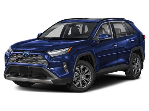 Midnight Black Metallic 2025 Toyota RAV4 Hybrid Limited
