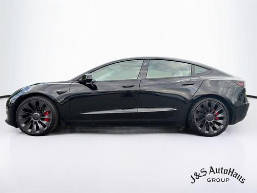 Black 2021 Tesla Model 3 Performance