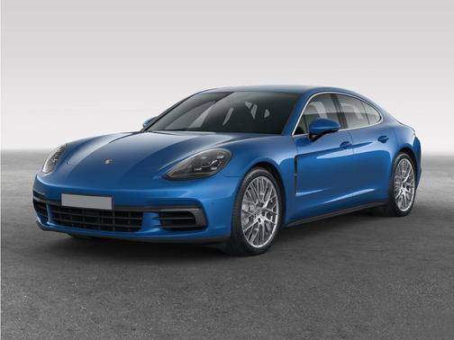 Blue 2018 Porsche Panamera 4