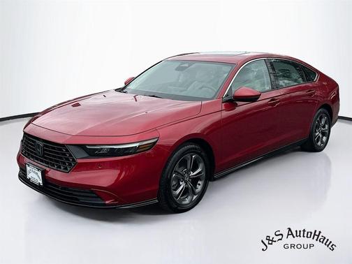 Burgundy 2024 Honda Accord Hybrid EX-L