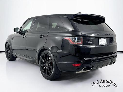 Black 2018 Land Rover Range Rover Sport Supercharged