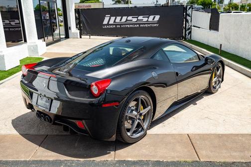 Black 2014 Ferrari 458 Italia Base