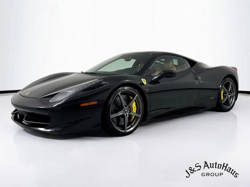 Black 2014 Ferrari 458 Italia Base