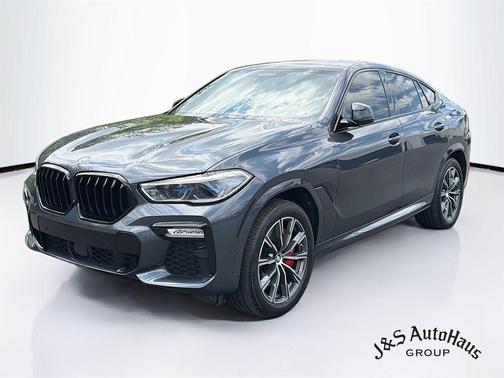 Arctic Gray Metallic 2021 BMW X6 M50i