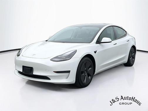 White 2021 Tesla Model 3 Standard Range Plus