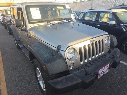 Billet Silver Metallic Clearcoat 2017 Jeep Wrangler Unlimited Sport