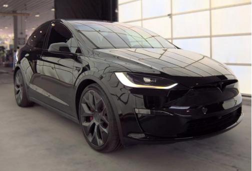 Black 2026 Tesla Model X Plaid
