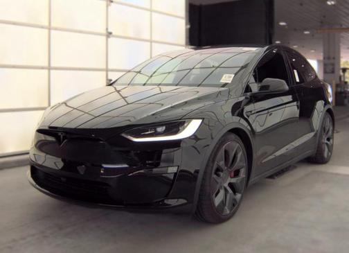 Black 2026 Tesla Model X Plaid
