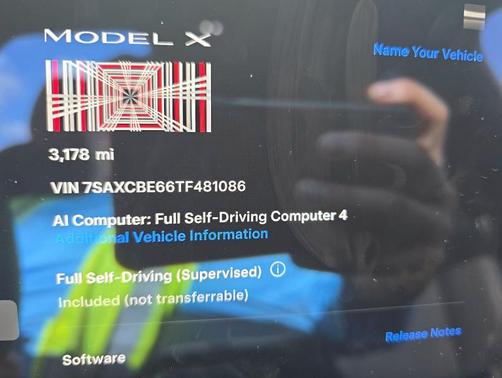 Black 2026 Tesla Model X Plaid