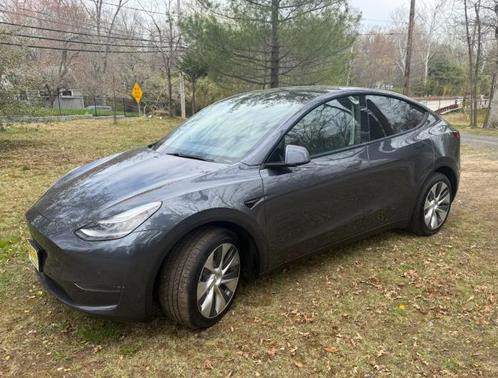 Gray 2020 Tesla Model Y Long Range