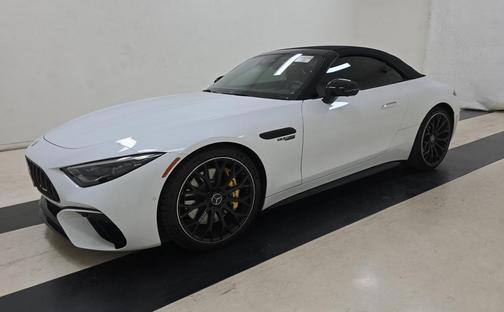 White 2022 Mercedes-Benz AMG SL 63 Base