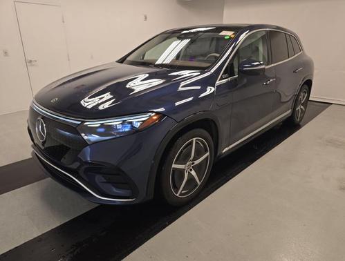 Blue 2023 Mercedes-Benz EQS 450 Base 4MATIC