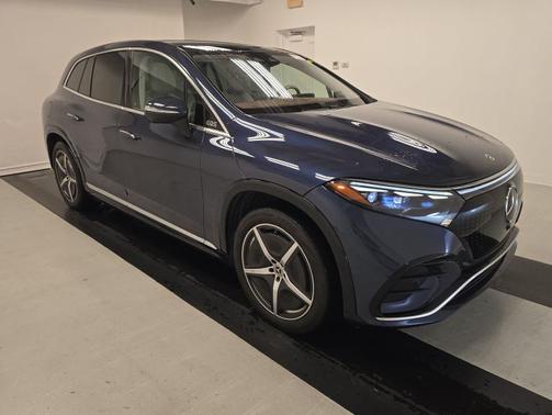 Blue 2023 Mercedes-Benz EQS 450 Base 4MATIC