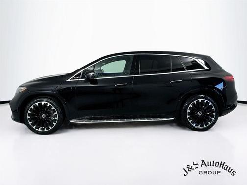 Black 2025 Mercedes-Benz EQS 580 Base 4MATIC