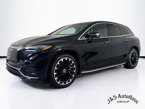 Black 2025 Mercedes-Benz EQS 580 Base 4MATIC