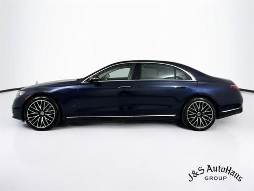 Nautical Blue Metallic 2022 Mercedes-Benz S-Class S 580 4MATIC