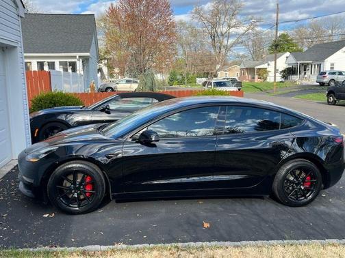 Black 2021 Tesla Model 3 Long Range