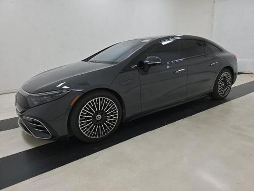 Gray 2023 Mercedes-Benz EQS 580 Base 4MATIC