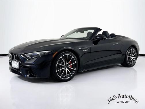 Black 2022 Mercedes-Benz AMG SL 55 Base