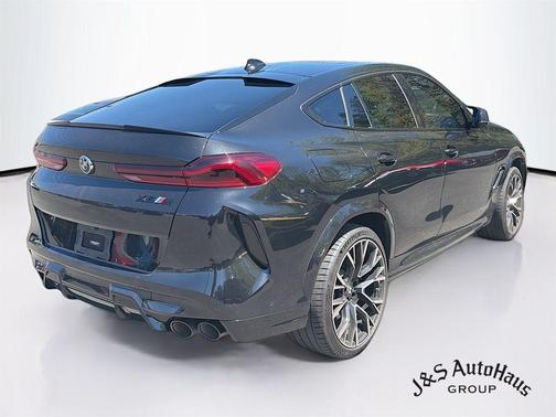 Black Sapphire Metallic 2022 BMW X6 M Base