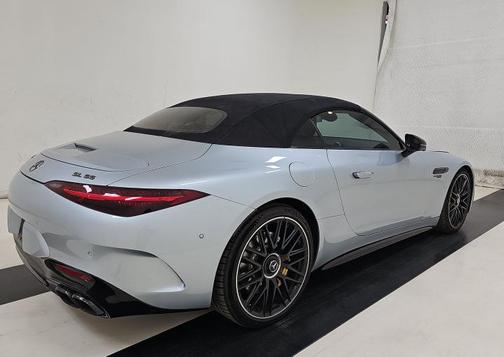 Silver 2022 Mercedes-Benz AMG SL 55 Base