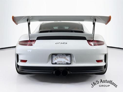 White 2016 Porsche 911 GT3 RS