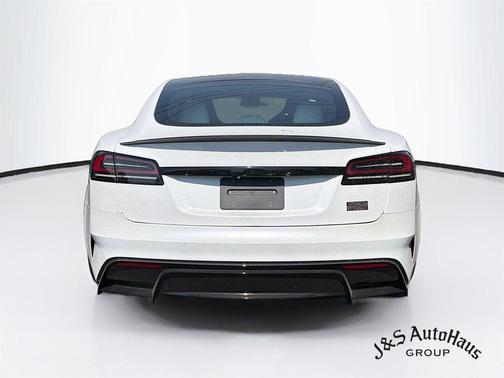 White 2026 Tesla Model S Plaid