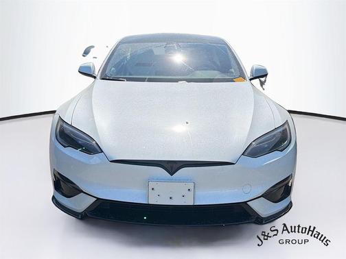White 2026 Tesla Model S Plaid