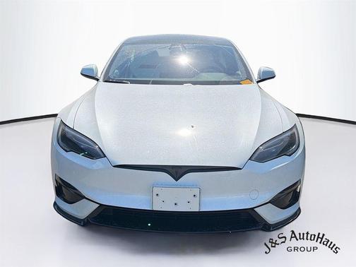 White 2026 Tesla Model S Plaid