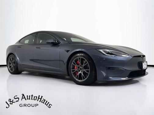 Gray 2022 Tesla Model S Base